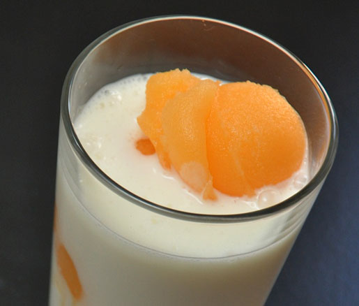 Megan Romano's recipe for tangerine creamsicle float, adpated by the James Beard Foundation